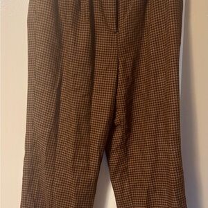 Brown Houndstooth Women’s Pants